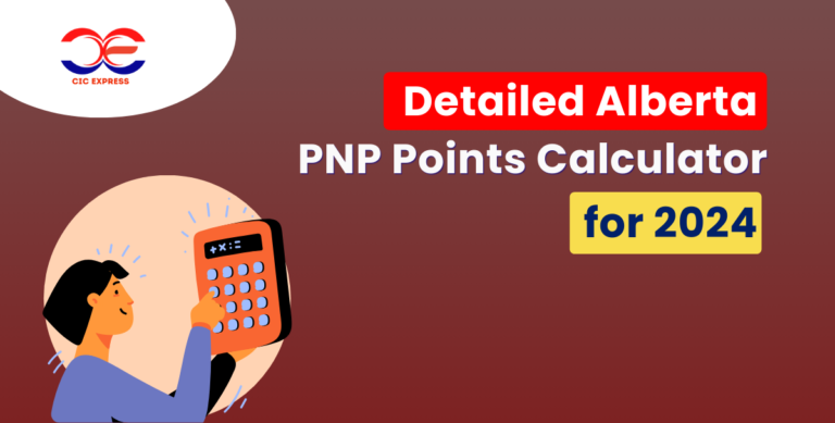 Detailed Alberta PNP Points Calculator for 2024