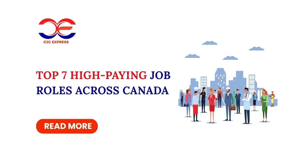 Top7 high-Paying job Roles Across Canada